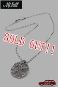 【One of a Kind】「Mt.hill」 Dog Tag Pure Silver Large マウントヒル ドッグタグ 純銀製ナゲット シルバーボールチェーン ラージ [230923-3]