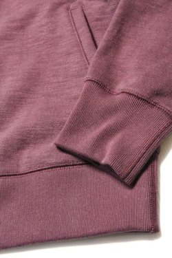 画像5: 「Jackman」GG Sweat Zip Parka ジャックマン GGスウェット フルジップパーカー JM7293 [マホガニー]