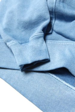 画像5: 「Jackman」Faded Sweat Parka ジャックマン フェードカラー スウェットパーカー JM7357 [フェードブルー]