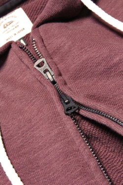 画像3: 「Jackman」GG Sweat Zip Parka ジャックマン GGスウェット フルジップパーカー JM7293 [マホガニー]