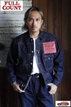 画像13: 「FULLCOUNT」TYPE 1st DENIM JACKET 13.7oz フルカウント タイプ ファースト デニムジャケット [ワンウォッシュ]