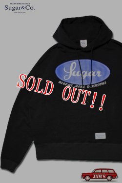 画像1: 「Sugar & Co.」Sugar Box Hoodie One Wash シュガーアンドカンパニー ボックスフーディー [ワンウォッシュ]
