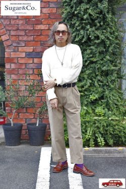 画像13: [再入荷!!]「Sugar & Co.」Daddy's Chino シュガーアンドカンパニー ダディーズ チノ [ベージュ]