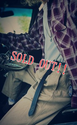 画像11: 「Sugar & Co.」Daddy's Leather Belt シュガーアンドカンパニー ダディーズ レザーベルト [ブラック]