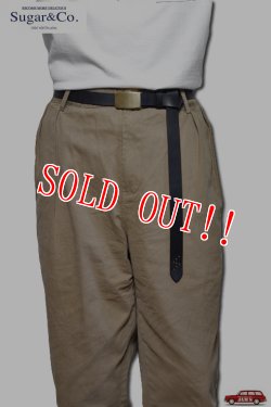 画像5: 「Sugar & Co.」Daddy's Leather Belt シュガーアンドカンパニー ダディーズ レザーベルト [ブラック]