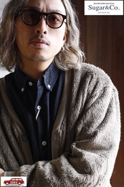 画像10: 「Sugar & Co.」Bulky Fur Cardigan シュガーアンドカンパニー バルキーファー カーディガン [カーキ]