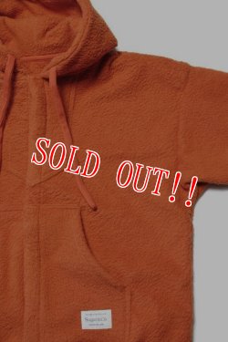 画像5: 「Sugar & Co.」Storm Fleece Baja Hoodie シュガーアンドカンパニー ストームフリース バハフーディー [オレンジ]
