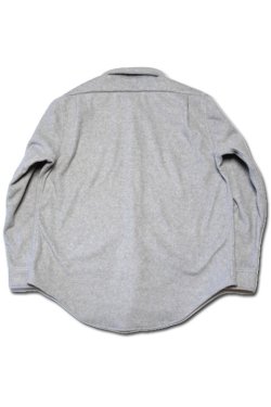 画像7: 「Sugar & Co.」Fleece CPO Shirt シュガーアンドカンパニー フリース シャツ [グレー]