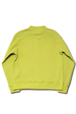 画像5: 「Jackman」 Waffle Mid-Neck ジャックマン ワッフル ミッドネック JM7200「ライム」