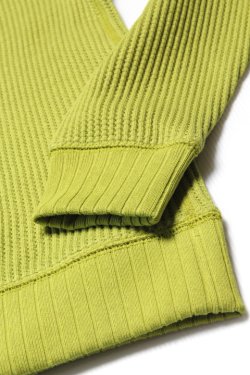 画像4: 「Jackman」 Waffle Mid-Neck ジャックマン ワッフル ミッドネック JM7200「ライム」