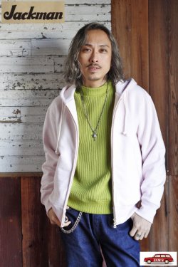 画像10: 「Jackman」 Waffle Mid-Neck ジャックマン ワッフル ミッドネック JM7200「ライム」