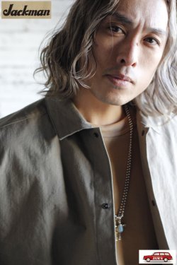 画像12: 「Jackman」Back Nep Coach Shirt ジャックマン バックネップ コーチシャツ JM8403 [セピア]