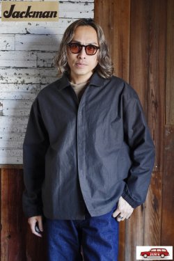 画像8: 「Jackman」Back Nep Coach Shirt ジャックマン バックネップ コーチシャツ JM8403 [スミクロ]