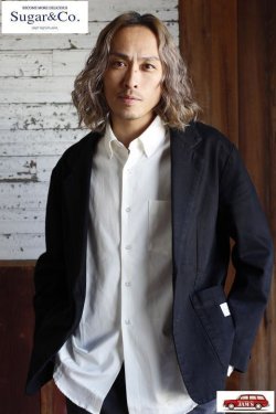 画像13: 「Sugar & Co.」Handsome Shirt White Denim シュガーアンドカンパニー ハンサムシャツ 綿麻デニム [ホワイト]