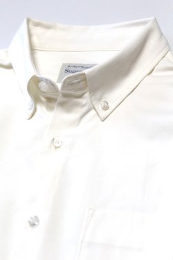 画像3: 「Sugar & Co.」Handsome Shirt White Denim シュガーアンドカンパニー ハンサムシャツ 綿麻デニム [ホワイト]