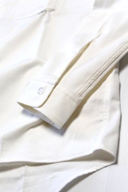 画像5: 「Sugar & Co.」Handsome Shirt White Denim シュガーアンドカンパニー ハンサムシャツ 綿麻デニム [ホワイト]
