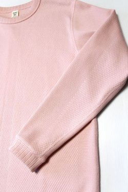 画像3: 「Jackman」Zebra Thermal Long Sleeve Shirt ジャックマン ゼブラ サーマル ロンTee JM5322 [ベイビーピンク]