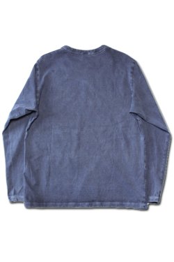 画像5: 「Jackman」Lead Off LS T-Shirt ジャックマン リードオフ ロングスリーブTee JM5315PD [フェードネイビー]