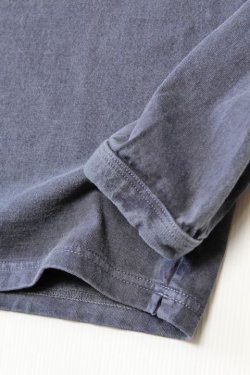 画像3: 「Jackman」Lead Off LS T-Shirt ジャックマン リードオフ ロングスリーブTee JM5315PD [フェードネイビー]