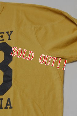 画像3: 「ILL180°」"BERKELEY 68" FOOT BALL Tee イルワンエイティ バークレー カリフォルニア フットボール ロンTee ILL241-22 [マスタード]