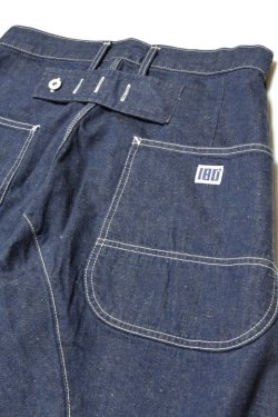 画像7: [再入荷]「ILL180°」THREE SIXTY PANTS イルワンエイティ サブロクパンツ 10.5oz デニム ILL-360 [インディゴブルー]