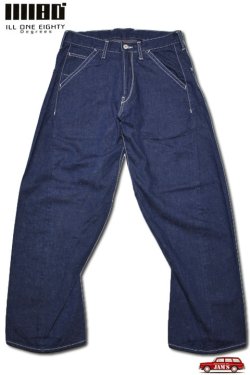 画像2: [再入荷]「ILL180°」THREE SIXTY PANTS イルワンエイティ サブロクパンツ 10.5oz デニム ILL-360 [インディゴブルー]