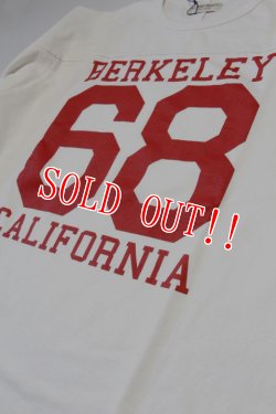 画像5: 「ILL180°」"BERKELEY 68" FOOT BALL Tee イルワンエイティ バークレー カリフォルニア フットボール ロンTee ILL241-22 [ホワイト]