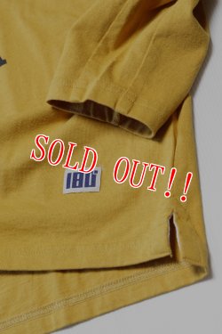 画像5: 「ILL180°」"BERKELEY 68" FOOT BALL Tee イルワンエイティ バークレー カリフォルニア フットボール ロンTee ILL241-22 [マスタード]