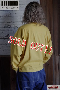 画像9: 「ILL180°」"BERKELEY 68" FOOT BALL Tee イルワンエイティ バークレー カリフォルニア フットボール ロンTee ILL241-22 [マスタード]