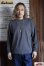 画像6: 「Jackman」Himo Long Sleeve T-Shirt ジャックマン ヒモ ロンTee JM538 [ガンメタル]