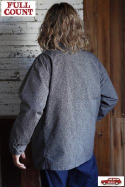 画像10: 「FULLCOUNT」BLACK COVERT OLD COACH JACKET フルカウント ブラックコバート オールド コーチジャケット [コバートブラック]