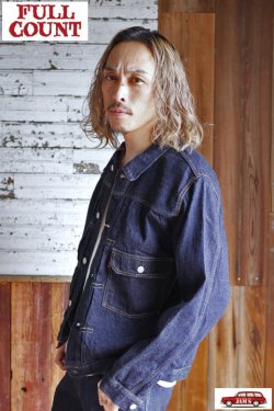 画像13: [再入荷]「FULLCOUNT」 Type 1st 2107SSW Denim Jacket 11.5oz "Super Smooth" フルカウント タイプ ファースト デニムジャケット 11.5オンス スーパースムース [インディゴ]