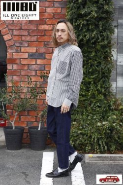 画像10: [再入荷]「ILL180°」ONE EIGHTY PANTS イルワンエイティ イチハチマルパンツ 13.5oz 5ポケットデニム ILL-180 [インディゴブルー]