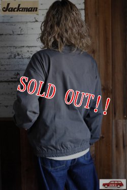 画像8: 「Jackman」Grace Bullpen Jacket ジャックマン グレース ブルペン ジャケット JM8438 [ガンメタル]