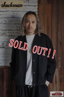 画像7: 「Jackman」Grace Owners Cardigan ジャックマン グレースコットン カーディガン JM8238 [ブラック]