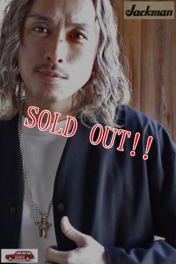 画像11: 「Jackman」Grace Owners Cardigan ジャックマン グレースコットン カーディガン JM8238 [ブラック]