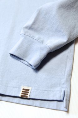 画像4: 「ILL180°」"180" LONG SLEEVE Tee イルワンエイティ ロゴ ロンTee ILL241-23 [サックス]