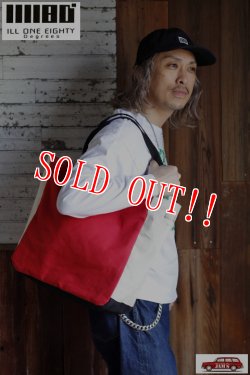 画像9: 「ILL180°」MAX TOTE BAG "VINYL" イルワンエイティ マックストートバッグ "ヴァイナル" リバーシブル ILL241-50S [リバーシブル]