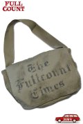 「FULLCOUNT」News Paper Bag ”The Fullcount Times” フルカウント ニュースペーパーバッグ ヴィンテージ加工 [オリーブ]