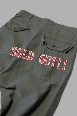 画像6: 「FULLCOUNT」Utility Trousers Fade フルカウント ユーティリティー トラウザー オゾンウォッシュ加工 [オリーブドラブ]
