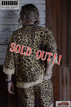 画像13: 「ILL180°」LEOPARD SWEAT SHIRT CUT OFF イルワンエイティ レオパード スウェット カットオフ ILL241-15 [レオパード]