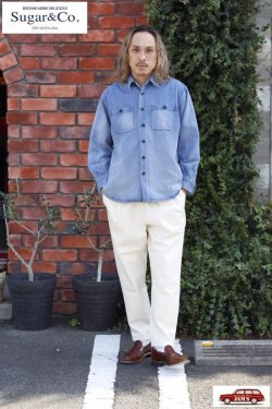 画像7: 「Sugar & Co.」Sleeping Trousers シュガーアンドカンパニー スリーピングトラウザーズ [エクリュー]