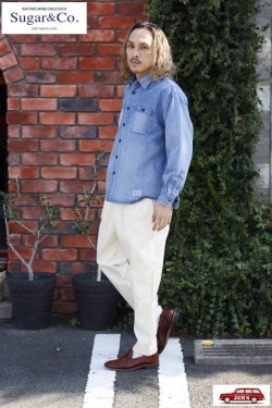 画像8: 「Sugar & Co.」Sleeping Trousers シュガーアンドカンパニー スリーピングトラウザーズ [エクリュー]