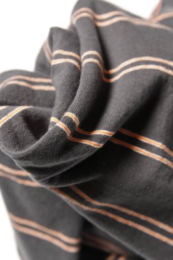 画像4: 「ILL180°」RETRO BORDER Tee イルワンエイティ レトロボーダー 半袖Tシャツ ILL241-17 [ブラック]