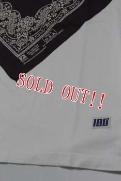 画像4: 「ILL180°」×「KOTSUBO」VINTAGE BANDANA Tee イルワンエイティ ヴィンテージバンダナ 半袖 Tシャツ ILL241-18K [ブラック]