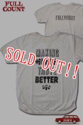 [2024年限定]「FULLCOUNT」MAKING LIFE TASTE BETTER  T-Shirt フルカウント ステファン・ケニー コラボ プリントTシャツ [エクルー]