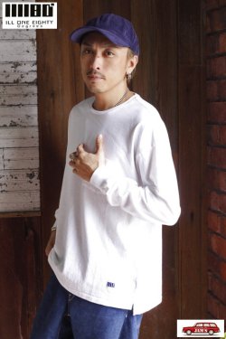画像7: 「ILL180°」SOLID POCKET LONG SLEEVE Tee イルワンエイティ ソリッド ポケット ロンTee ILL251-26 [ホワイト]