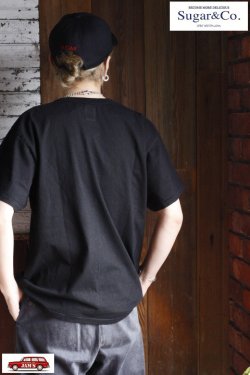 画像7: 「Sugar & Co.」Standard Drop Tee シュガーアンドカンパニー スタンダード ドロップ Tシャツ [ブラック]