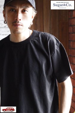 画像8: 「Sugar & Co.」Standard Drop Tee シュガーアンドカンパニー スタンダード ドロップ Tシャツ [ブラック]