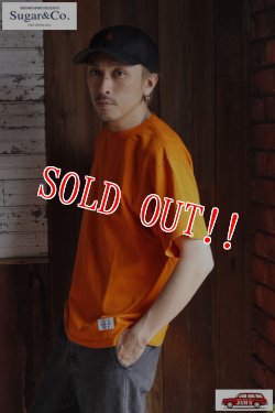 画像6: 「Sugar & Co.」Standard Drop Tee シュガーアンドカンパニー スタンダード ドロップ Tシャツ [オレンジ]